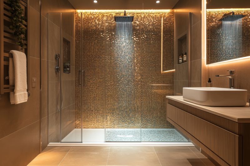 Spacious Shower Enclosure